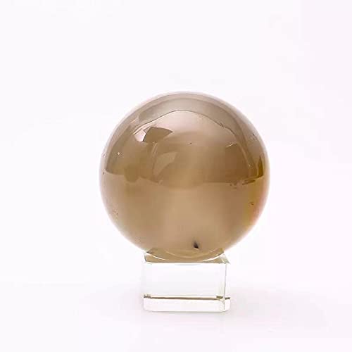 AMUCK Bola de Piedra con esferas de ágata Gris Natural, 50mm-55mm, for Adornos Decorativos, 1 ud.